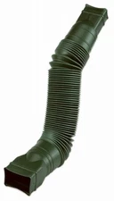 Amerimax 85011 Green Adjustable Flex-a-Spout Downspout Extension - Pack of 6