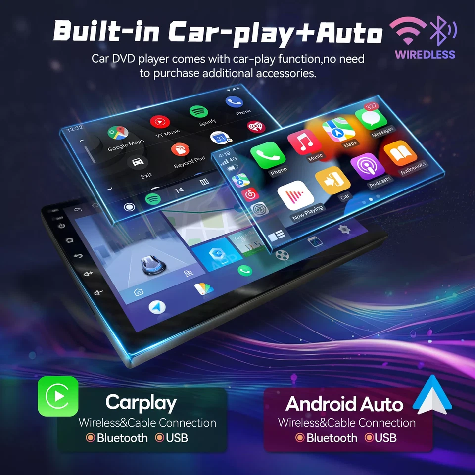 Para TOYOTA TACOMA 2005-2013 CarPlay Android Estéreo para Auto Radio WiFi GPS - Image 2 of 4