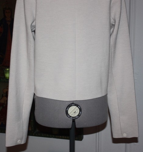 NEW Rag & Bone Joy Ivory Wool Blend Cropped Blazer Jacket Sz L NWT $498 - Picture 12 of 15