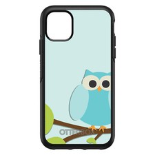 OtterBox Symmetry for Apple iPhone Pick Model - Blue Owl Cartoon