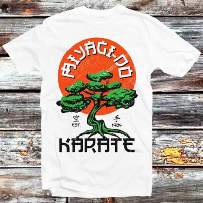 Karate Kid Miyagi Do Cobra Kai 80s Movie Daniel TV T-Shirt B533