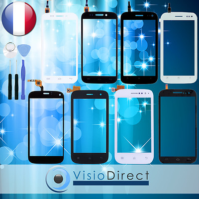 Écran Tactile + Vitre Pour Wiko Darknight (noir Ou Blanc) Avec Kit De Montage - Neuf