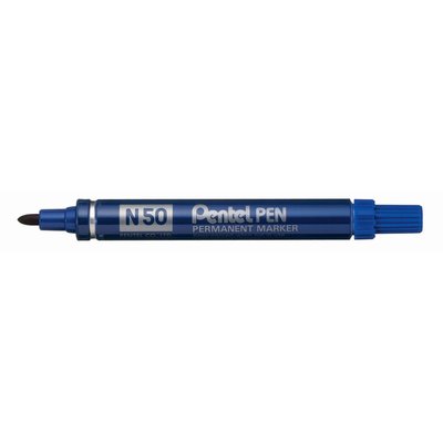 3 x Pentel N50 Permanent Marker Bullet Tip - Writes a 2mm Line