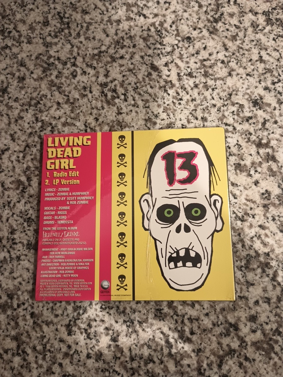 Rob Zombie - Living Dead Girl CD, RARE PROMO Single, D.O.S.E.