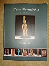2006 Arte Primitivo Auction Catalog Terracota Aphrodite Helmet Wood Masks Vases