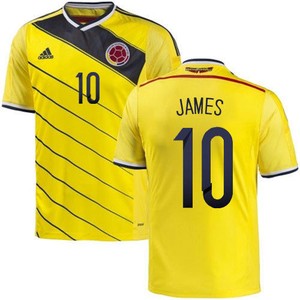 colombia 2014 world cup jersey