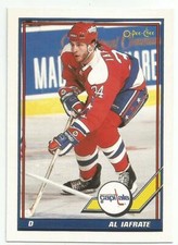AL IAFRATE 1991-92 O-PEE-CHEE CARD MINT CONDITION WASHINGTON CAPTIALS