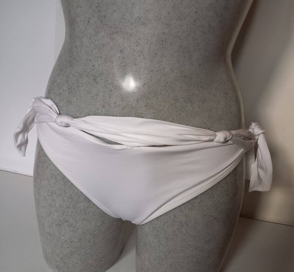 Bas De Maillot La Perla Anna Club FR44 - Blanc, Taille Basse, Neuf Avec étiquettes