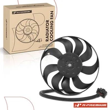 Radiator & A/C Condenser Cooling Fan Assembly for Audi TT 03-06 VW Jetta Golf