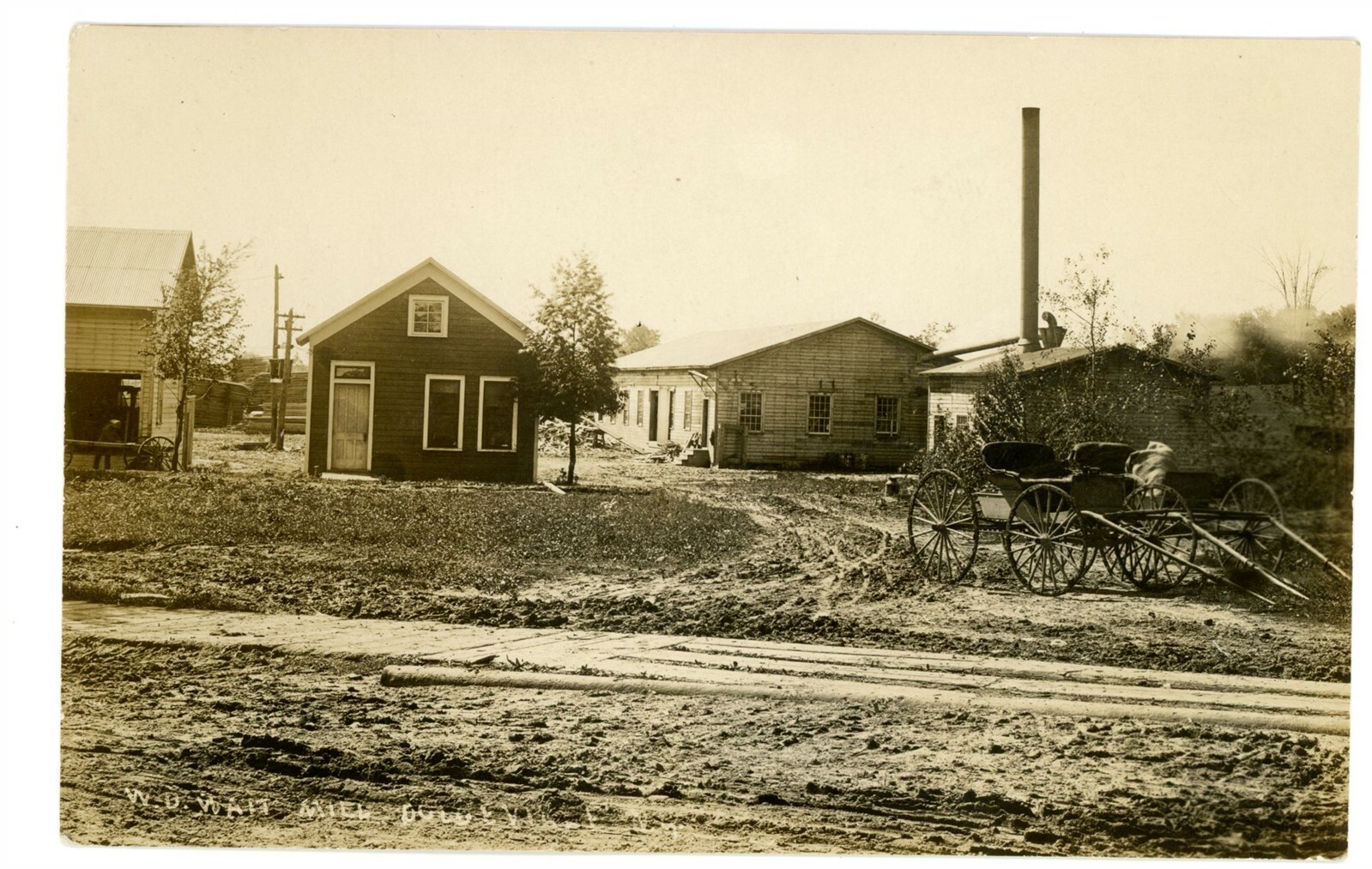 Dolgeville NY W.D. WAIT LUMBER MILL RPPC Postcard Logging eBay