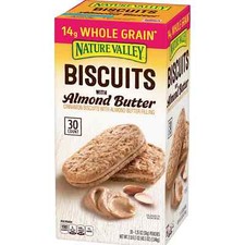 Nature Valley Biscuit Sandwich with Almond Butter 30 ct.