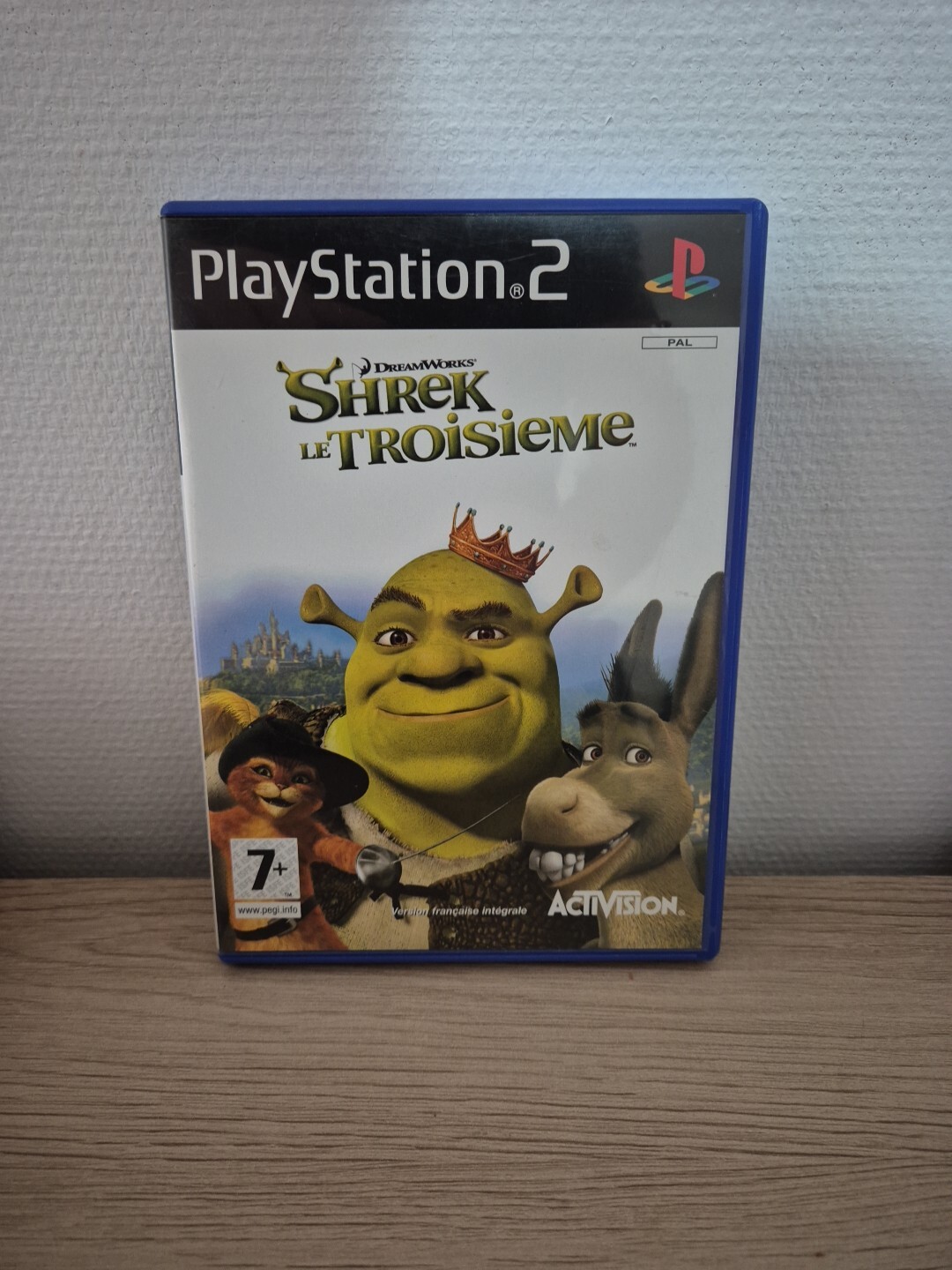 SHREK LE TROISIEME     -  PS2 - VF - BOITE CD  LIVRET