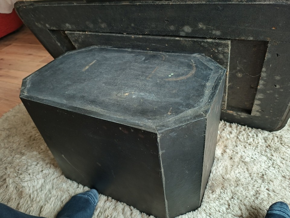 coffee table slate used. Solid African slate coffee table. eBay