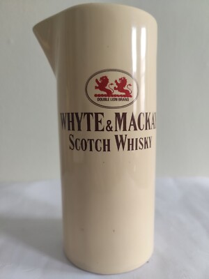 WHYTE & MACKAY SCOTCH WHISKY WASSERKRUG - OHNE GRIFF - WADE PDM - 18 CM HOCH - SEHR GUTER ZUSTAND