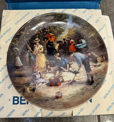 BERLIN DESIGN PLATE - NITSCHKE - THE HOLIDAY WEEK OF THE FAMILY KAPPELMAN TUESDA