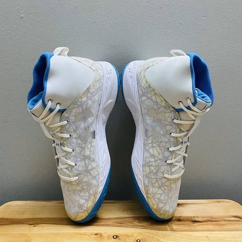 Under Armour UA Fire Shot Compfit Men's Shoes Sneakers 1269276-104 White Size 12 - Picture 9 of 12