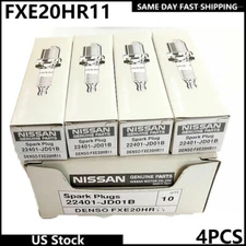 4X Iridium Spark Plug For Nissan Cube Versa NV Altima Sentra FXE20HR11 USA Stock
