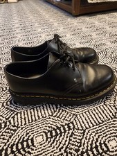 Dr. Martens Black Leather Oxford Dress Shoes 21084 Men's Size 11 Womens 12