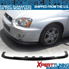 Fits 04-05 Subaru Impreza STI Front Bumper Lip Spoiler Unpainted PP