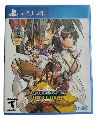 SNK Samurai Shodown VI 6 Limited Run #329 PlayStation PS4 US English Sealed