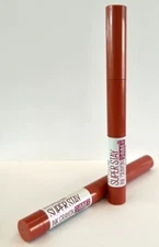 Maybelline Super Stay Ink Shimmer Crayon Lipstick (2x Pack - YOU CHOOSE COLOR)