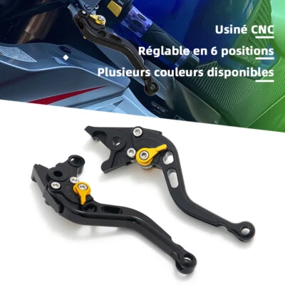Pour SUZUKI Leviers de frein et embrayage GSF 650 07-17 GSF 1200 Bandit 01-17 - Photo 1/4