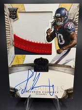 JADEVEON CLOWNEY 2014 Panini Crown Royale Jersey Autograph #222 RC 19/99 Texans