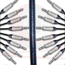 Van Damme  Neutrik Stage Snake. 2 4 8 12 16 Way Multicore Loom Cable. TRS Jacks