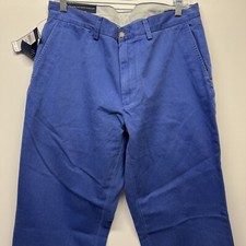 Polo Ralph Lauren Flat Front Cotton Twill Chino Khaki Pants Classic Fit NWT 85