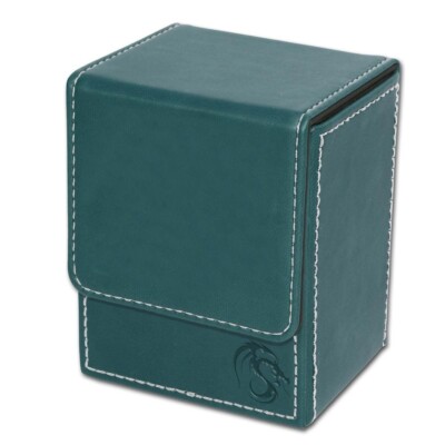 BCW Deck Case LX Teal Gaming Card Holder Magnetic Magic Gathering MTG Game Box