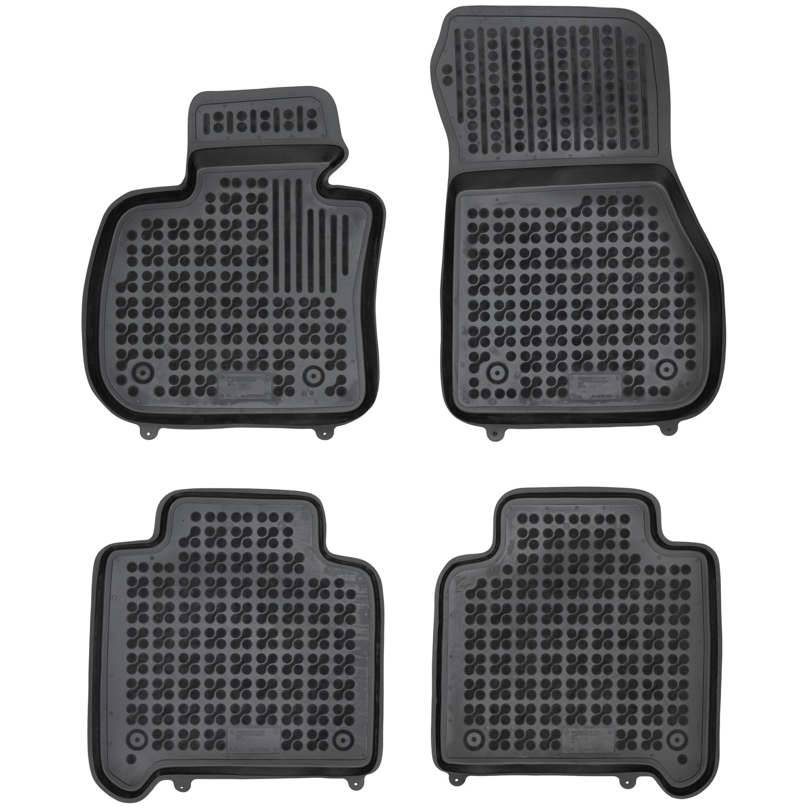 Tapis caoutchouc Rezaw-Plast anti-glisse et sans odeur pour BMW Série 2 F46