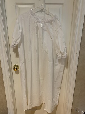 American Girl ''Dress Like Your Doll FELICITY NIGHTGOWN Dress White Size L