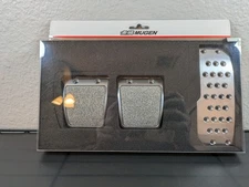 MUGEN SPORTS Gas Brake Clutch Pedal Pad Set(Fit HONDA CRX/PRELUDE/CIVIC/ACCORD 