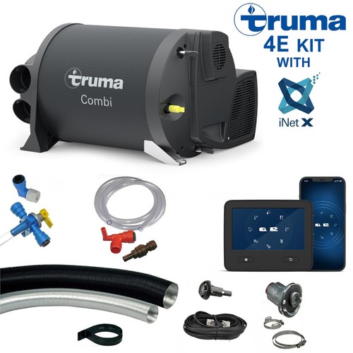 TRUMA COMBI 4E + INET X SCHALTPULT KESSEL & RAUMHEIZER KOMPLETT SET WOHNWAGEN - Bild 1 von 9