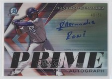 2019 Bowman Chrome Prime Signatures 40/50 Ronaldo Hernandez #PCS-RH Auto db5