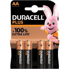 Duracell AA Batteries MN1500 LR6 Alkaline 1.5V Long Lasting Genuine UK Stock