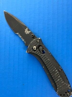 Benchmade 525SBK Presidio Small 154cm Aluminum handle Discontinued Manual Open