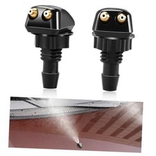 Front Windshield Washer Nozzles, Windshield Left Right Wiper Washer 2 PCS