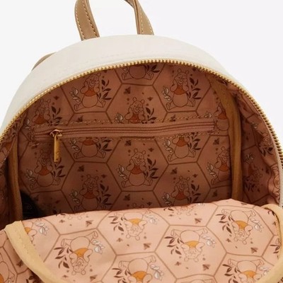 Loungefly Disney Winnie the Pooh Characters Honeycomb Mini Backpack Loungefly Disney Winnie the Pooh Honeycomb Flap Mini  main image 3
