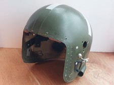 RAF Mk3C Classic 1983 Jet Fighter Pilot Flying Helmet Shell +Webbing, Med Broad