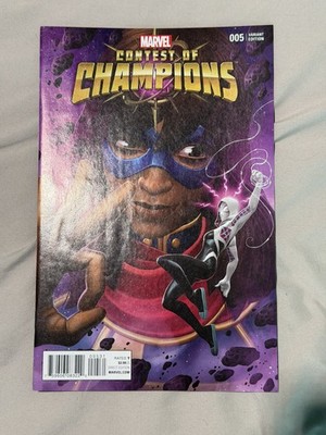 Contest of Champions #5 1:10 Kabam Variant Ms Marvel Spider-Gwen NM/NM+