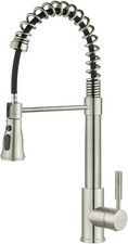 Kitchen Faucet with Pull Down Sprayer Single Handle RV Commercial High Arc To...