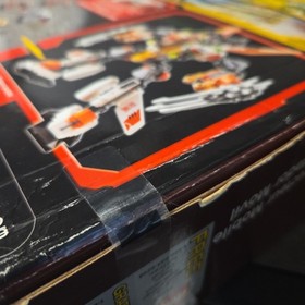 *retired 2007 damaged box LEGO EXO-FORCE 8108 MOBILE DEVASTATOR Technic