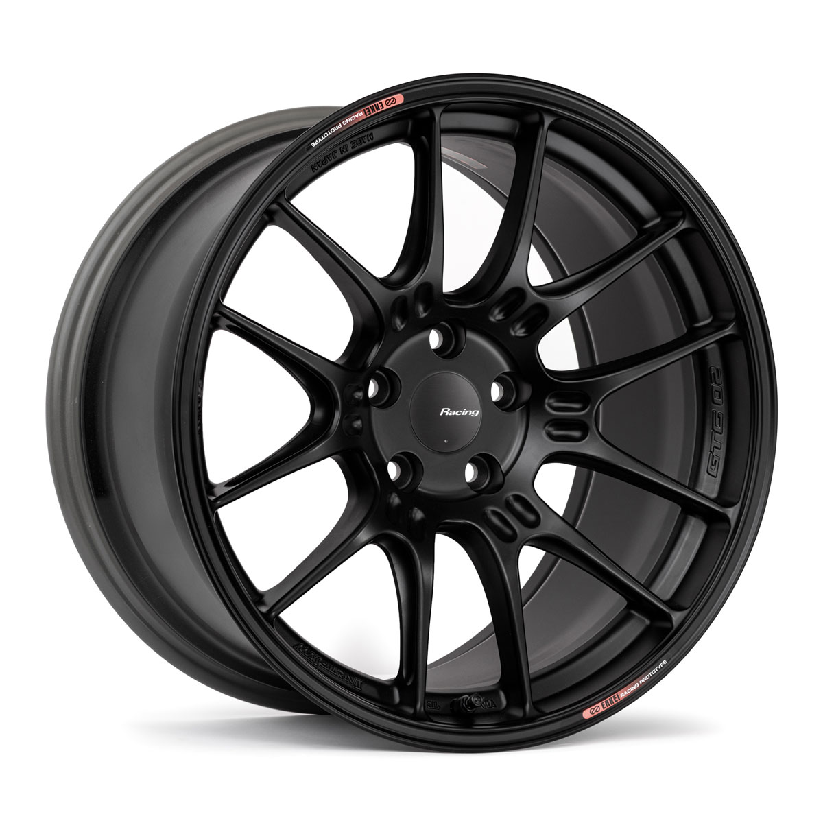 Enkei GTC02 17x7.5 4x100 35mm Offset 66.5mm Bore Black Wheel | eBay