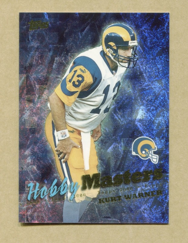 2000 Topps #HM1 Kurt Warner Hobby Masters St. Louis Rams NFL HOF NM-MT 😎