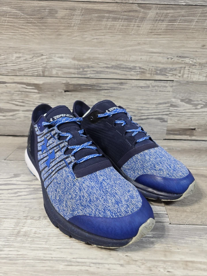 Under Armour Sneakers Mens Size 10.5 Shoes Charged Bandit 2 1273951-907 Blue - Image 3 of 4