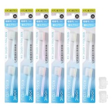 KISS YOU Ion Toothbrush Ultra Fine Slim Soft Replacement Brush Set of 2