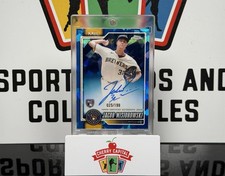Jacob Misiorowski Chrome Sapphire 2026 Sapphire /199 Auto