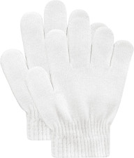 Toddler Magic Mittens Kid Gloves Stretch Full Finger Solid Winter Protection War