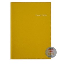 Takahashi 2026 A5 Weekly Planner Diary Mustard Leather-Like Cover New